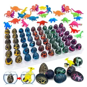 60-Pack Hatching Dinosaur Eggs for Kids – Grow-in-Water Dino Toys, Easter Egg Fillers, Party Favors, Classroom Prizes, Birthday Gifts, Pinata & Easter Basket Stuffers
