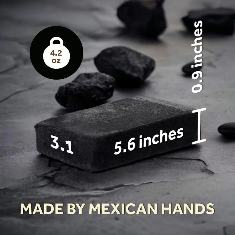 T.Taio Esponjabon Charcoal Soap Sponge – 2-in-1 Exfoliating Scrubber & Deep Cleansing Soap for Face & Body – Oil Control & Detoxifying Skincare – Pack of 6 Bath Personal