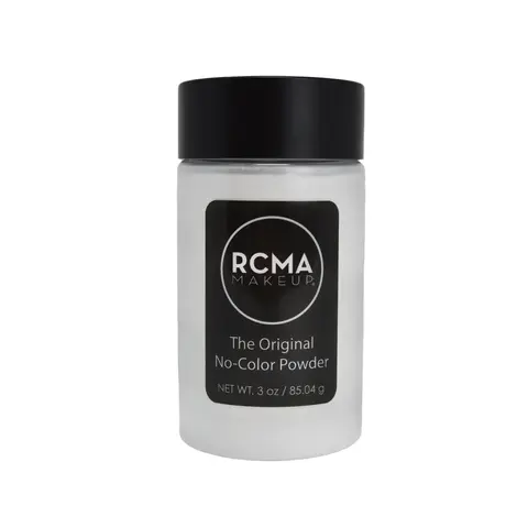 RCMA Makeup The Original No Color Powder, Loose Setting Powder, Professional Makeup, No Flash Back, Universal,  All Skin Types , Flawless Finish, Reduces Shine, Vegan and Cruelty- Free, 3oz