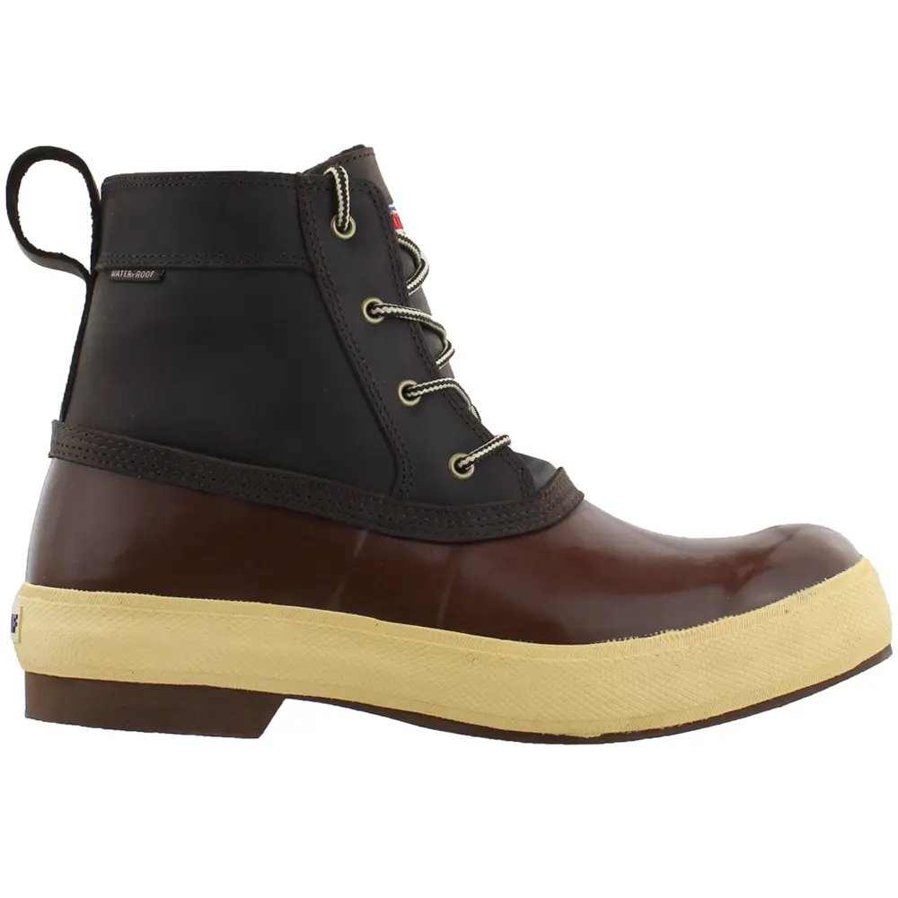 Xtratuf Mens Legacy Lace Waterproof Round Toe Duck Casual Boots Ankle - Brown