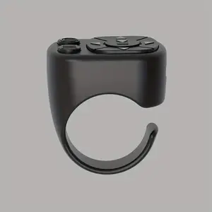Wireless Mobile Phone Remote Control Video E-book i-Page Turner Thumb Ring Controller, Suitable for iPhone, iPad, and Android Phones Photo and Video Functions