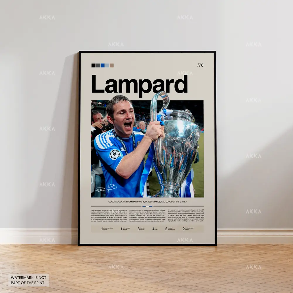 Frank Lampard - Chelsea FC poster