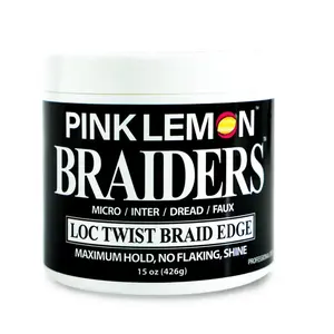 PINK LEMON Braiders Loc/Twist/Braid/Edge Gel