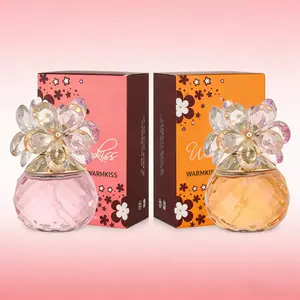 60ML Happiness Flower Perfume, Delicate Floral Scent for Women, Romantic Flower Fragrance, Long-Lasting Student Gift, Perfect for Girlfriend, Floral Eau Perfume