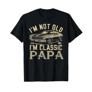 Funny Gift for Papa - I am Classic Papa Gift for Fathers Day T-Shirt