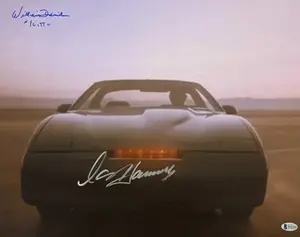 David Hasselhoff & William Daniels Authentic Autographed 16x20 Photo #4