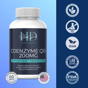 Health Doc CoQ10 200mg ubiquinone | Fertility, Energy & Heart Support