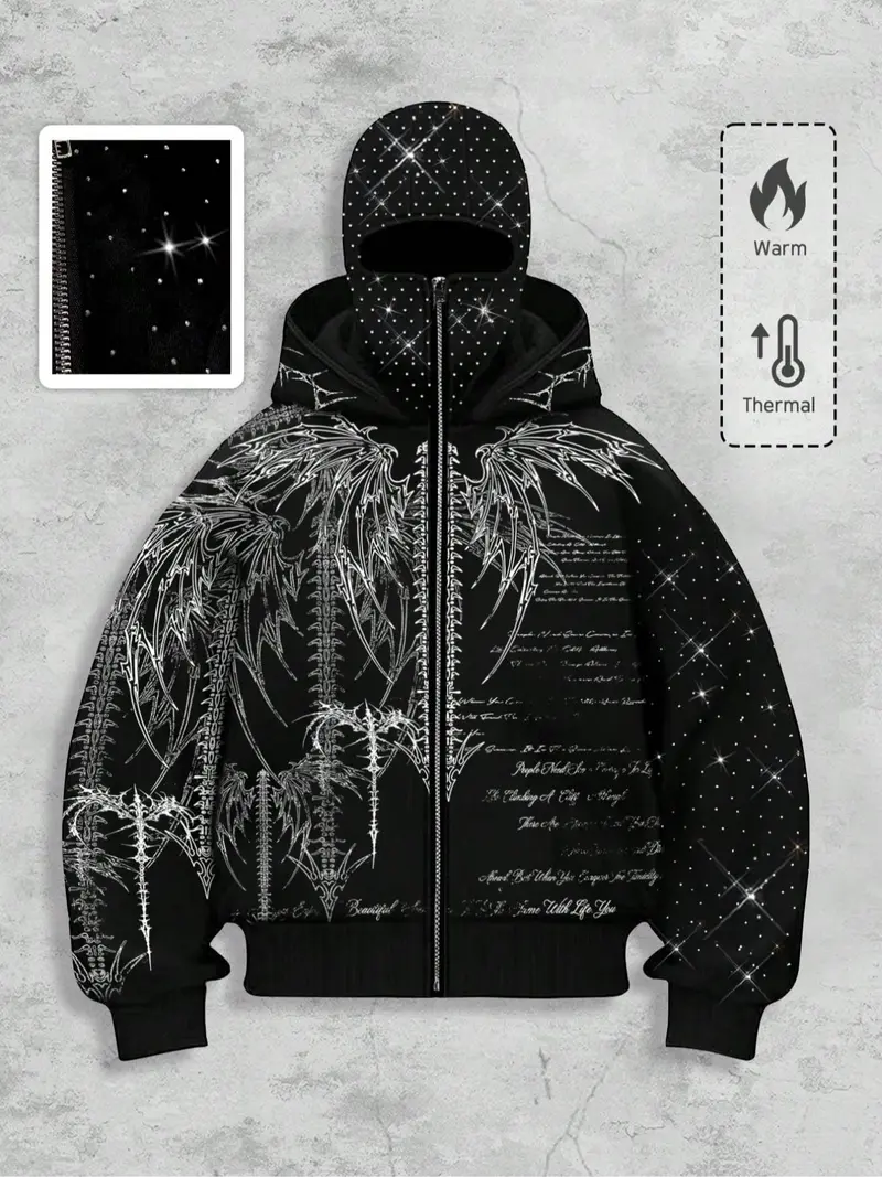 black hellstar zip up hoodie - TikTok Shop