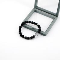 Bracelet with 3.54in*3.54in box - Black