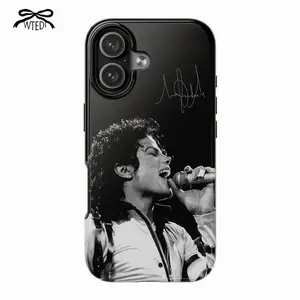 Michael Jackson Black or White Phone Case | Music Icon Protective Cover, Compatible with iPhone 11-17 Pro Max/Plus and Samsung Galaxy S23-25