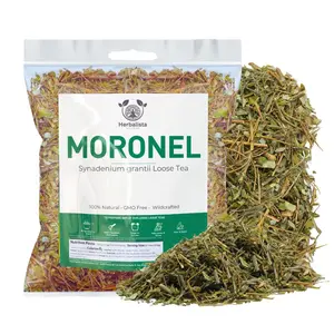 Herbalista - Premium Moronel Loose Leaf Tea 4oz (114g) | Planta de la Vida | Synadenium Grantii | Wildcrafted, Non-GMO, All-Natural Wellness Tea | Makes 40+ Cups