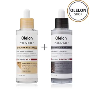 Exfoliating Ampoule Set for Face & Body – Brightening, Dead Skin & Blackhead Remover