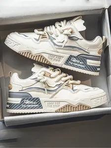 Men's skate shoes: easy to clean, breathable design, with laces, good grip, all-day comfort. Size up one for fleece-lined styles. Skateboarding Shoes