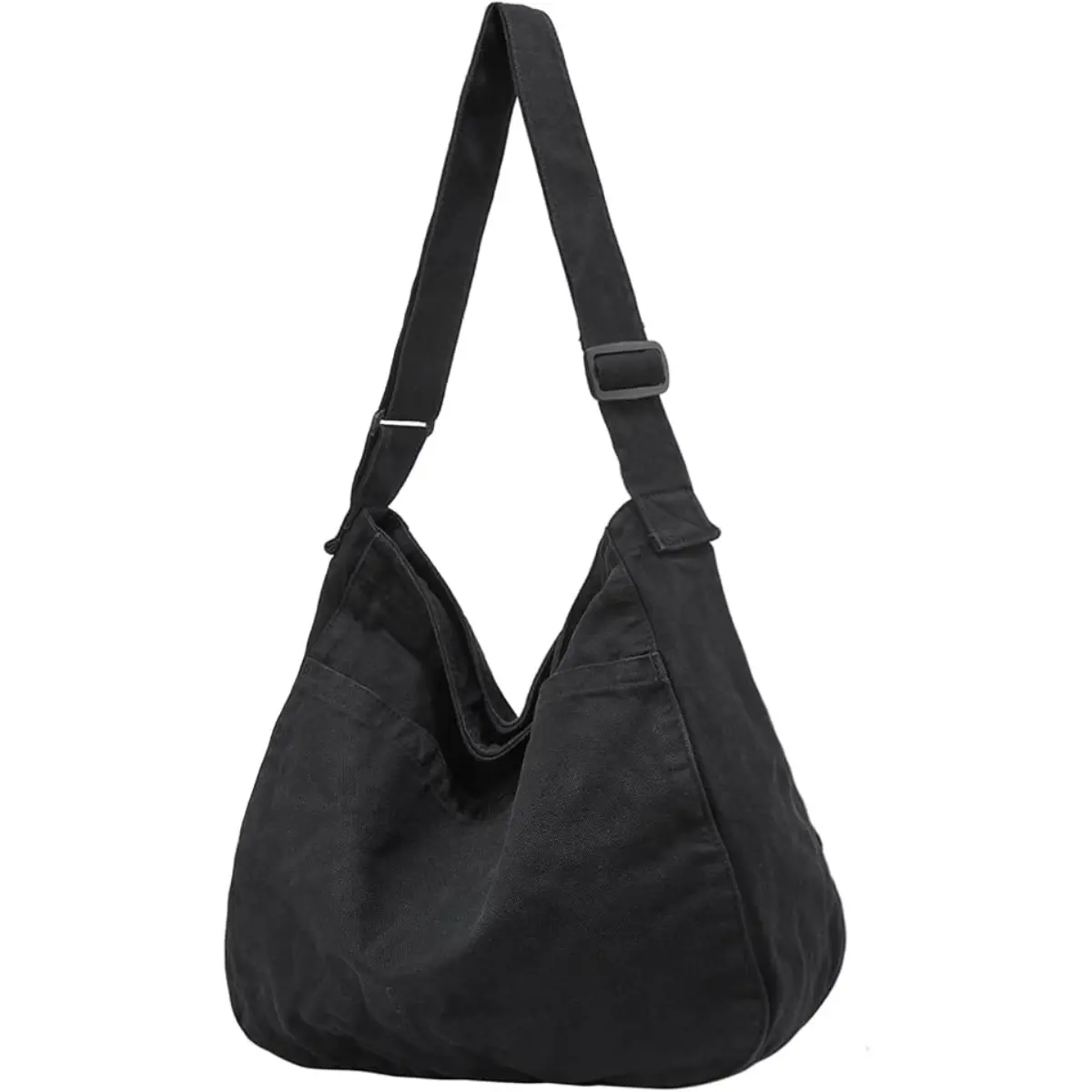 RIVERICH Canvas Tote Bag Casual Hobo Crossbody Shoulder Bag for Women and Men Large Purse Messenger Bag Travel Work