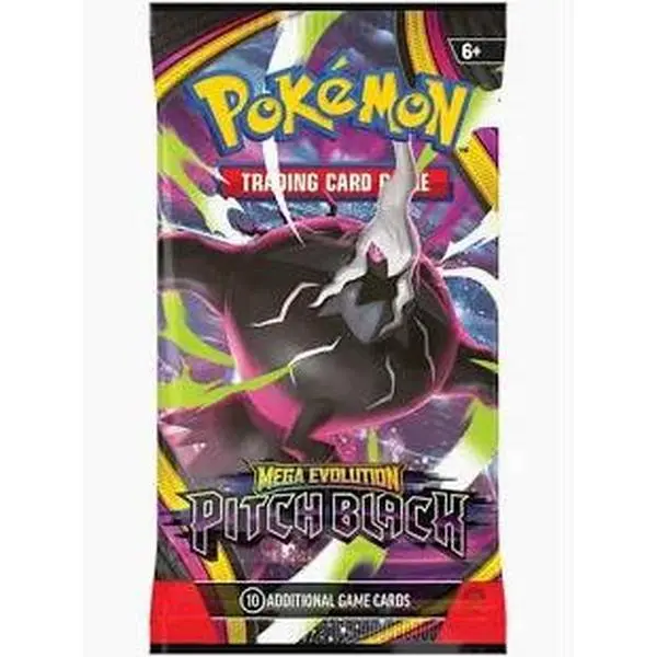 LIVE - Pokémon TCG: Mega Evolution 5: Pitch Black Single Booster Pack