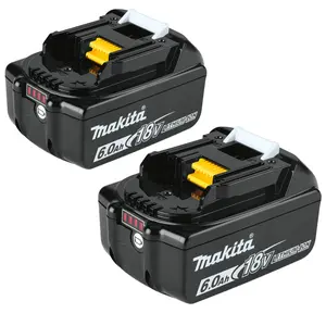 100% NEW 6Ah for Makita 18VBattery (BL1840 BL1830B BL1850B BL1850BL1860 BL1815 ) Replacement LXTLithium-Ion Battery with LED Indicator high-quality