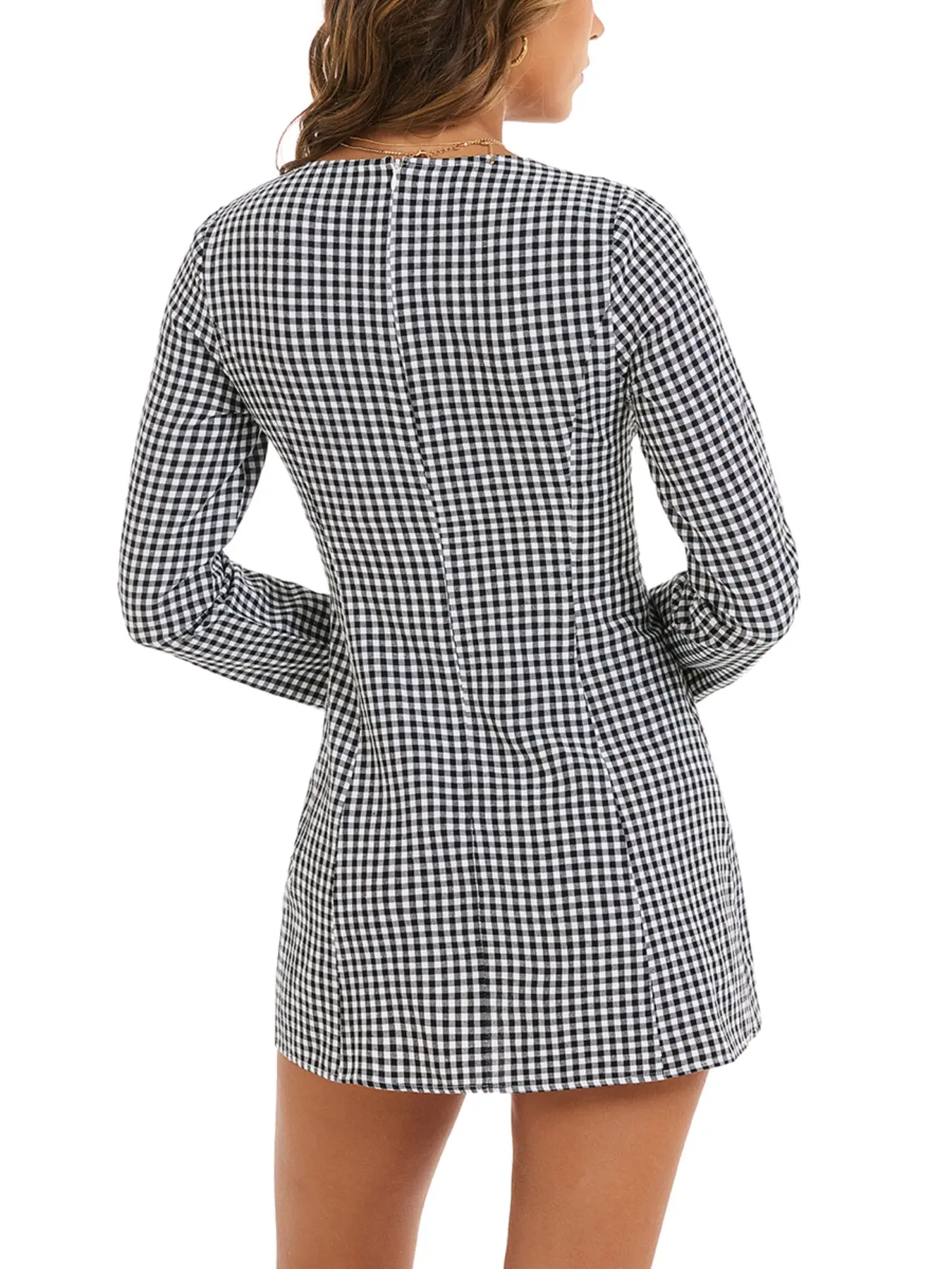 Women Fall Long Sleeve Plaid Sexy Mini Dress Daily Street Wear Casual Outfit Shirt Dress Womenswear - TikTok Shop Women Fall Long Sleeve Plaid Sexy Mini Dress Daily Street Wear Casual Outfit Shirt Dress Womenswear - TikTok Shop