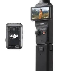 DJI Osmo Pocket 3 Creator Combo, 1'' CMOS, 4K Resolution/120fps Vlog Camera, 3-Axis Stabilization, Face/Object Tracking, Mic Included for Clear Sound, Digital Camera for YouTube