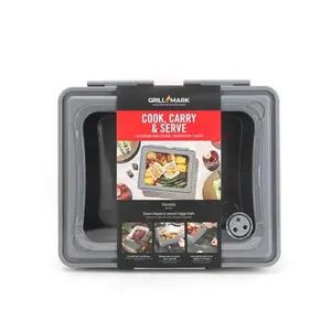 Grill Mark 8083961 Gray Food to Go Container