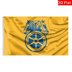 Truck Driver Flag Banner, Polyester Flat Banner for Outdoor/indoor Use, No Power Required, Durable Pull-Up Design, Ideal for Events & Promotions