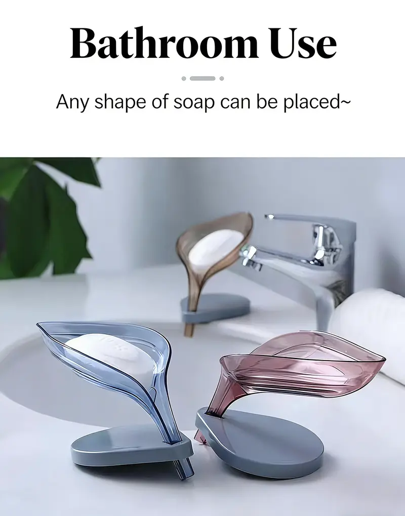 Soap Holder Sink Sponge Drain Box Creative Suction Cup