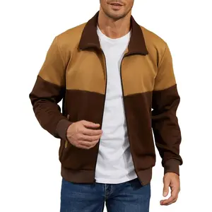 Men’s Lightweight Casual Bomber Jacket Track Running Athletic Coat
