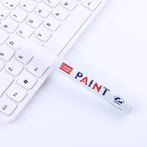 1 Piece Car Paint Pen Waterproof Car Wheel Tire Oily Painting Mark Pen Auto Rubber Tyre Tread CD Metal Permanent Paint Marker Paint Pens Markers