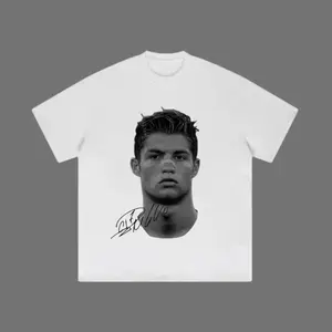 Big Head Ronaldo T Shirt Vintage Ronaldo Graphic Tee Unisex Soccer Shirt Sweatshirt Streetwear Men Women, Shortsleeve, Casual,summervibes