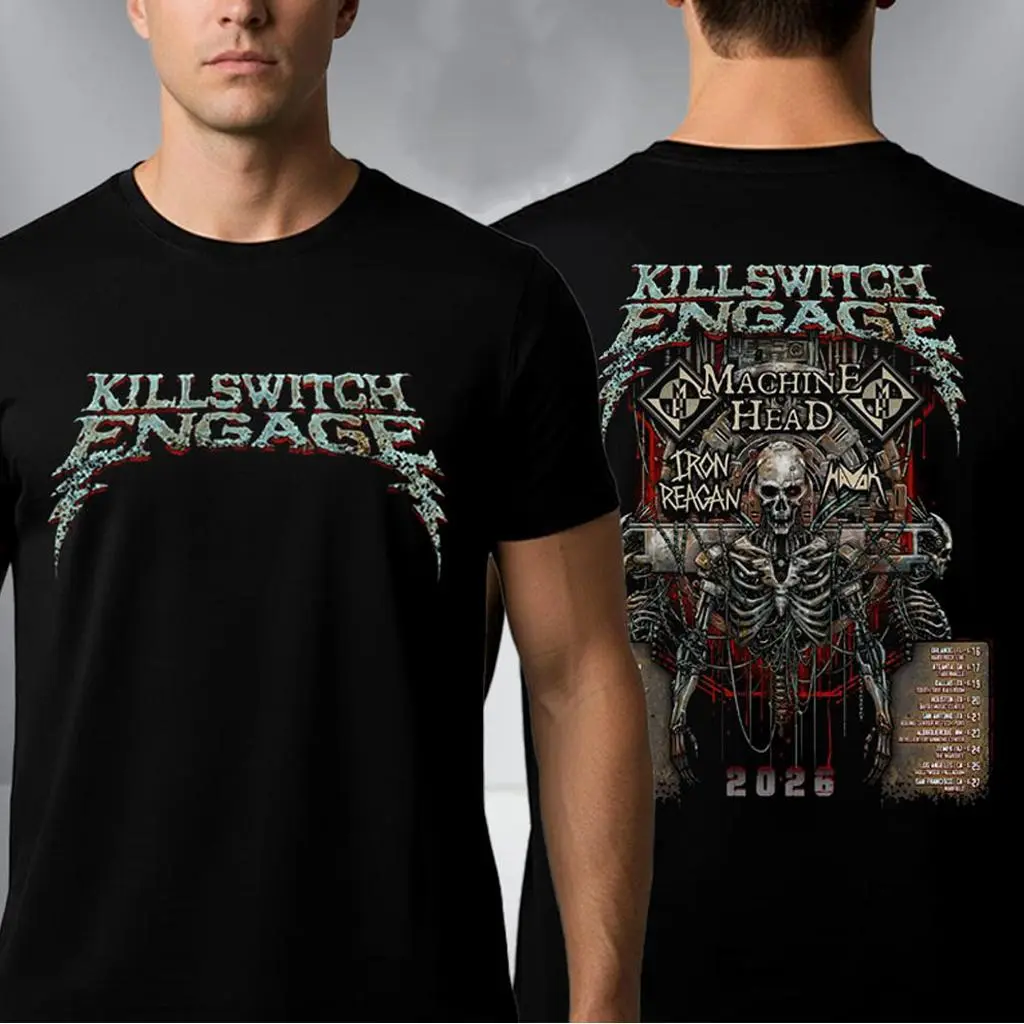Killswitch Engage Vintage Bootleg Graphic Tee As Daylight Dies Fan Collection HY6140