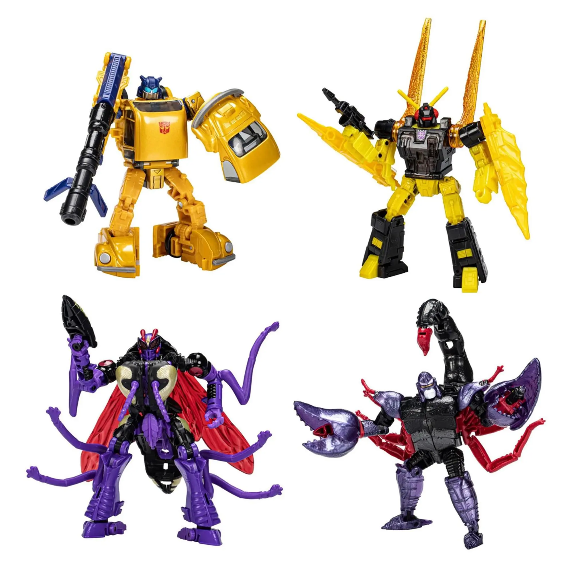 Transformers Buzzworthy Bumblebee Creatures Collide Multipack Transformers Buzzworthy Bumblebee Creatures Collide Multipack
