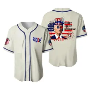 Premium Biden Jersey, Light Busch America Biden Make 4th of July Baseball Jersey, America Summer Jersey for Women and Men