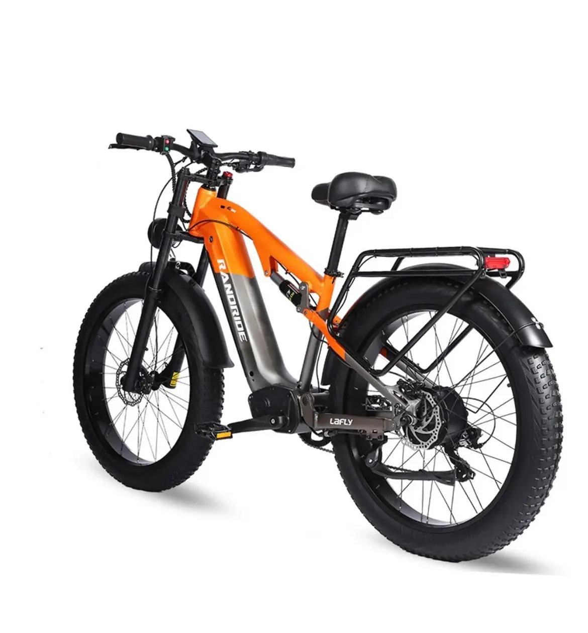 RANDRIDE scooter 1500W Ebike 48V 23AH E Fat Bike 26" Fat Tire Electric Bikes for Adults