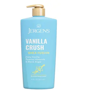 Jergens Shea Fusion Vanilla Crush Body Lotion, Moisturizer with Shea Butter & Vitamin E, 14 Fl Oz