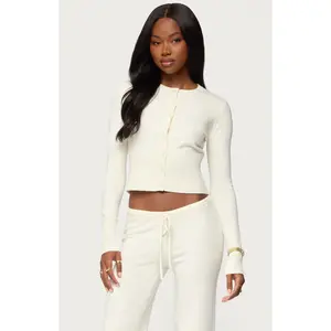 Edikted Women's Montanna Rib Knit Cardigan