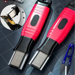 Garden Tool Sharpener, Tool Maintenance, Suitable for All Kinds of Scissors, Knives, Axes and Other Sharpening