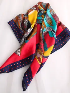 Vintage Ethnic Style Fashion Scarf, Elegant Neck Warmer for Travel & Dates, Stylish Decoration Accessory for Women