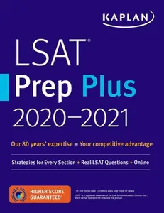 USED-LSAT Prep Plus 2020-2021: Strategies for Every Section + Real LSAT Questions + Online by Kaplan Test Prep (Paperback)