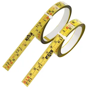 2 count Steel Self-Adhesive Measuring Tape, Imperial & Metric Tape Measure Sticker Ruler, Left to Right and Right to Left Stick  Tape Measure for Workbench, Woodworking,  & Drafting, 310cm/122Inch