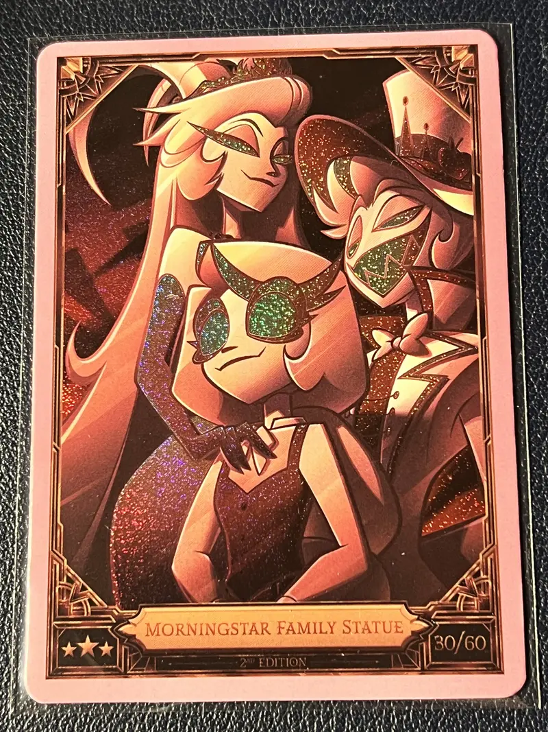 Hazbin Hotel Trading Card 2nd Edition Till The End Optichrome Foil