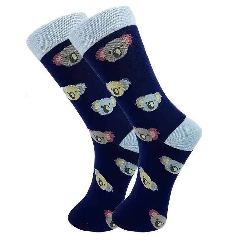 Happy Koala Print Socks