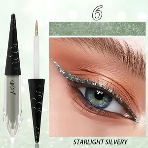 Mermaid Pearl Glitter Eyeliner Waterproof Oil Proof Quick Drying Easy Removal Non Tarnishing Lasting Versatile Convenient Cosmetic