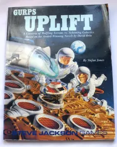 USED-Gurps Uplift: A Universe of Wolfling Terrans vs. Scheming Galactics Based on the Award-Winning Novels by David Brin by Stefan Jones (Paperback)