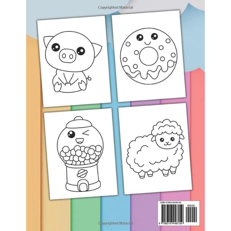 My Paper Squishy Book: DIY coloring and craft book. Create cute squishies | Paoer Squishy | Art and Craft | Paper Squisy Twmplate | Color Cut Tape Fill Paperback – April 2, 2025