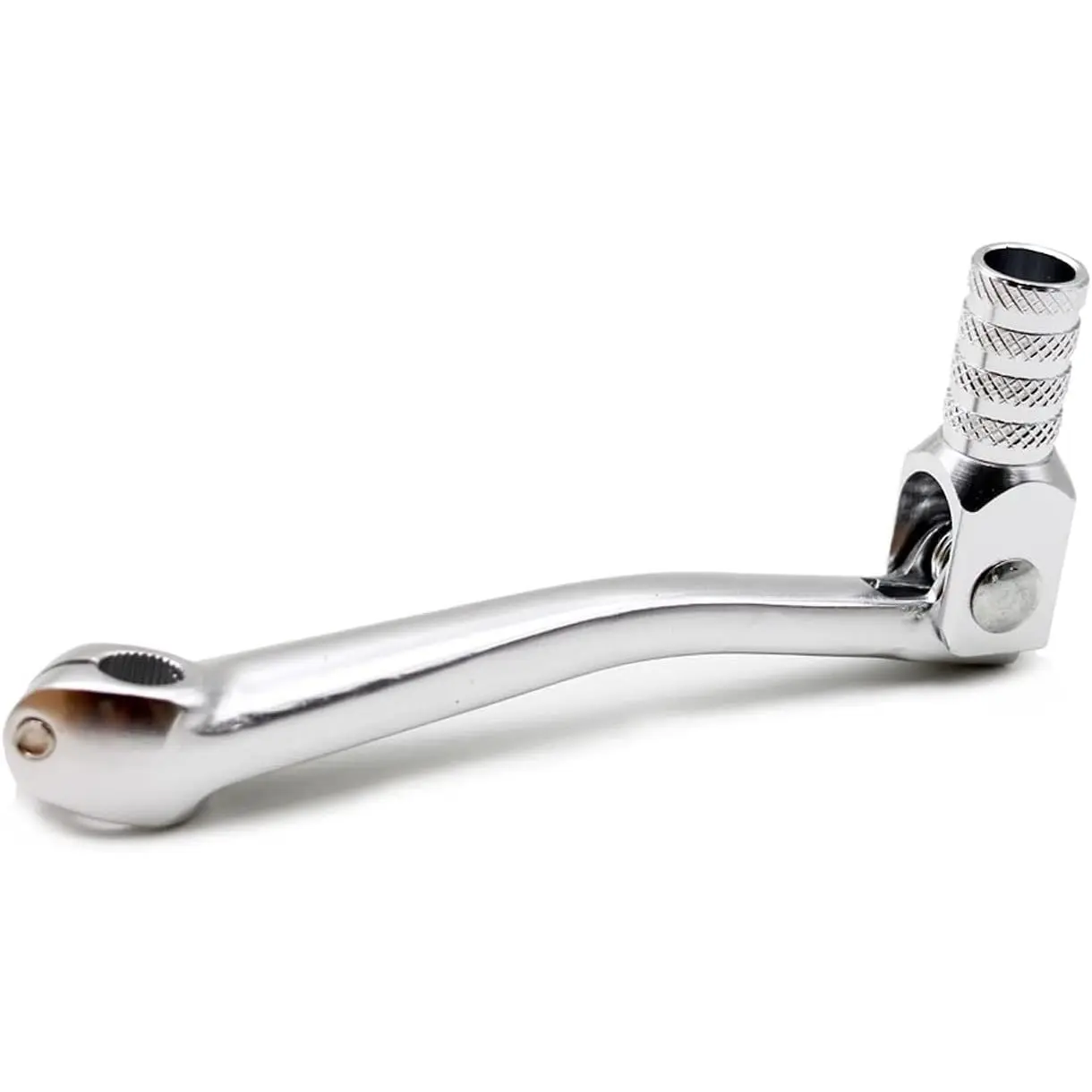 CNC Foot Shift Lever Shifter | For 50cc 70cc 90cc 110cc 125cc 150cc 200cc 250cc 4-Stroke Taotao Apollo Ssr Kayo Pit Dirt Bike Quad ATV Buggy Silver