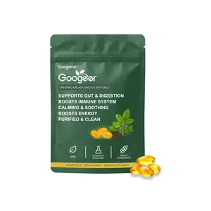 Daily Dietary Supplement Capsules with Oregano Leaf Extract & Black Seed Oil, Supply Natural Nutrients, Boost Energy & Support Nutrient Absorption