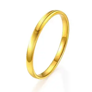 IceBoyDC 18K Gold Cat's Eye Bangle Bracelet - High-Quality AU750 Gold, 2.16 in Diameter