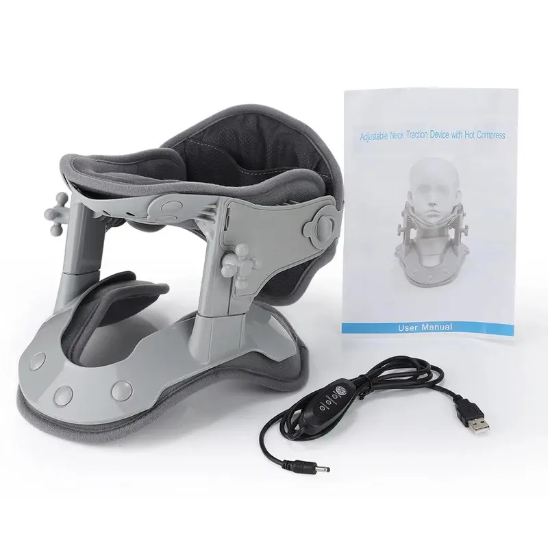 Medical Neck traction device Inflatable Cervical Collar Correction kit Neck Retractor Cervical Collar Stretcher Spine Pain Relif Adjustable Sensitive