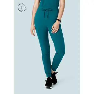 High Waisted Joggers Peacock