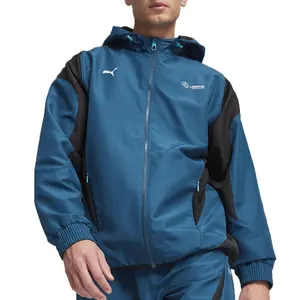 PUMA Mens Mapf1 Statement Woven Jacket Athletic Outerwear Casual - Blue
