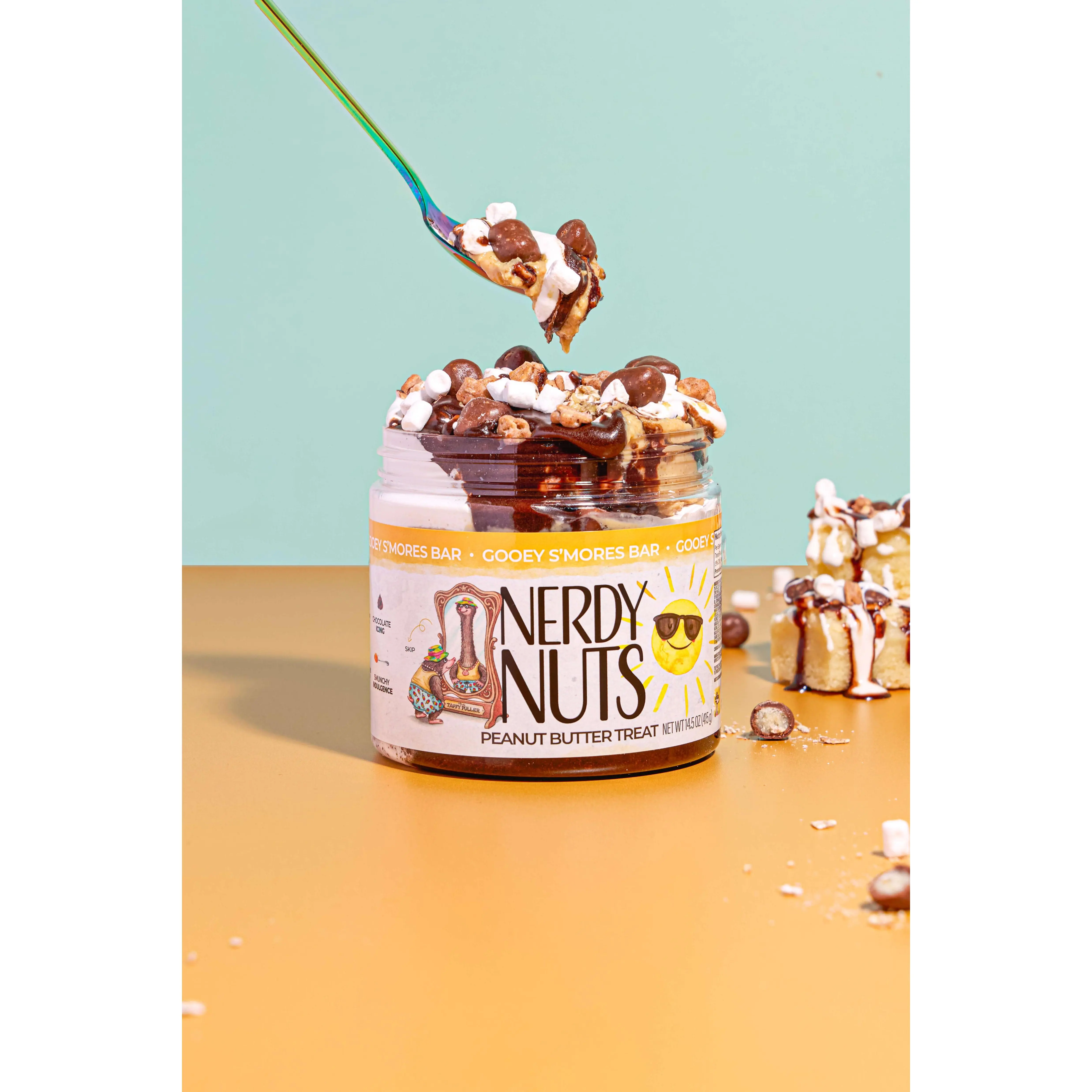 Gooey S'mores Bar Peanut Butter Treat Gooey S'mores Bar Peanut Butter Treat